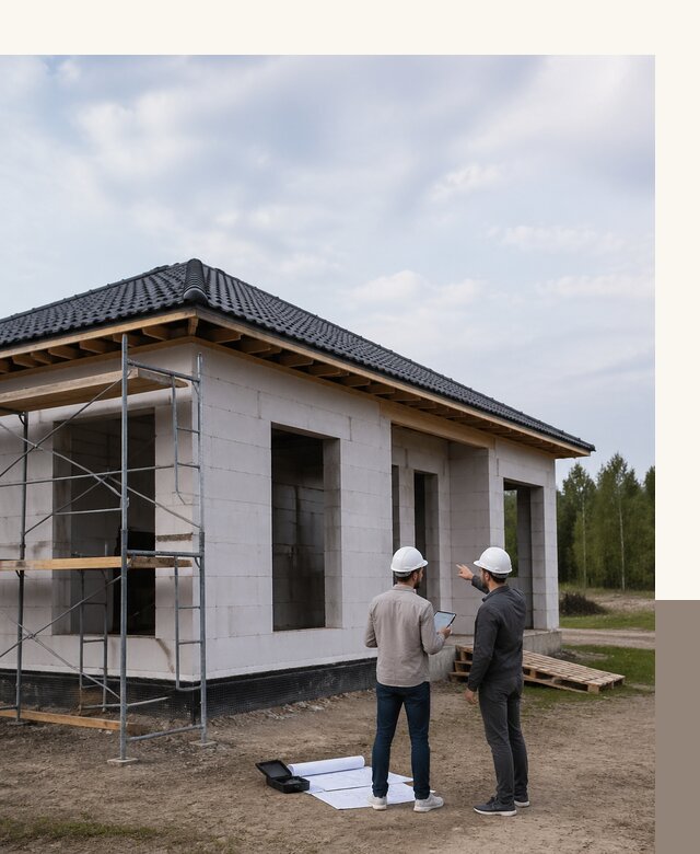 Проектирование одноэтажных домов из газобетона в Майкопе